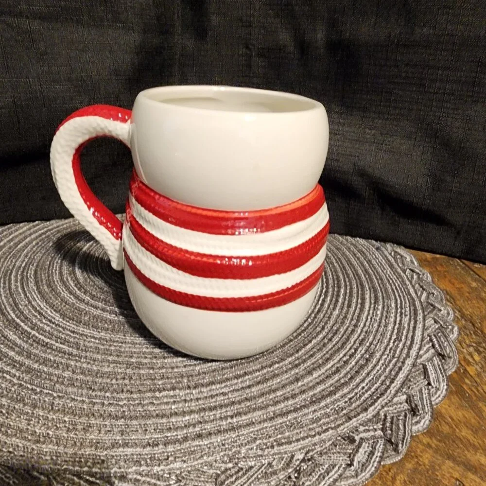 Snowman Mug - Vase / Planter